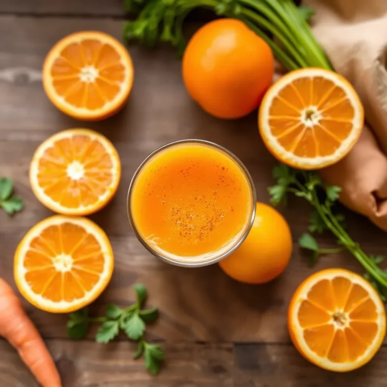 Carrot-Orange Immunity Juice